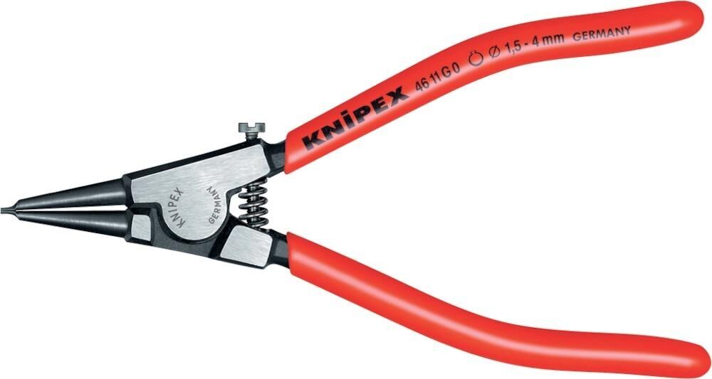 Knipex Sicherungsringzange gerade G 1 poliert Produktbild Knipex Sicherungsringzange gerade G 1 poliert