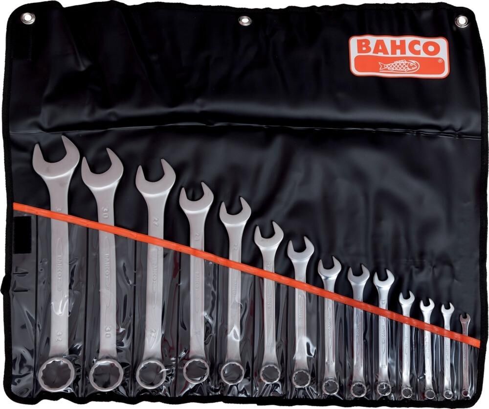 Bahco Ringmaulschlüssel-Satz DIN3113A 14tlg. Produktbild Bahco Ringmaulschlüssel-Satz DIN3113A 14tlg.