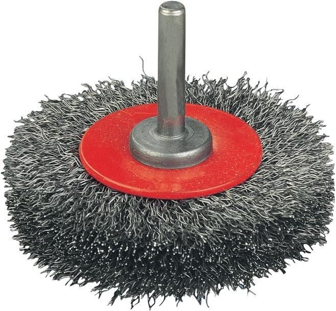 Rundbürste Stahldraht 50mm gewellt Produktbild Rundbürste Stahldraht 50mm gewellt