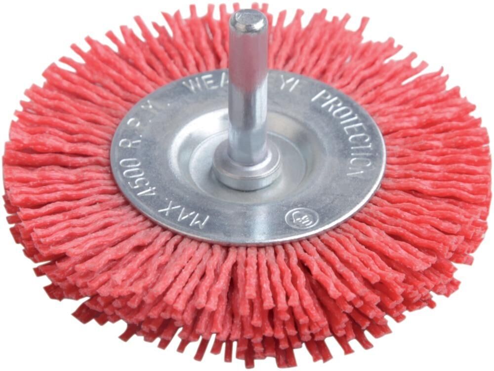 Fortis Rundbürste Nylon 75mm Korn 80 Produktbild Fortis Rundbürste Nylon 75mm Korn 80