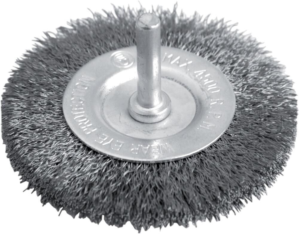 Fortis Rundbürste Edelstahl 60mm gewellt Produktbild Fortis Rundbürste Edelstahl 60mm gewellt