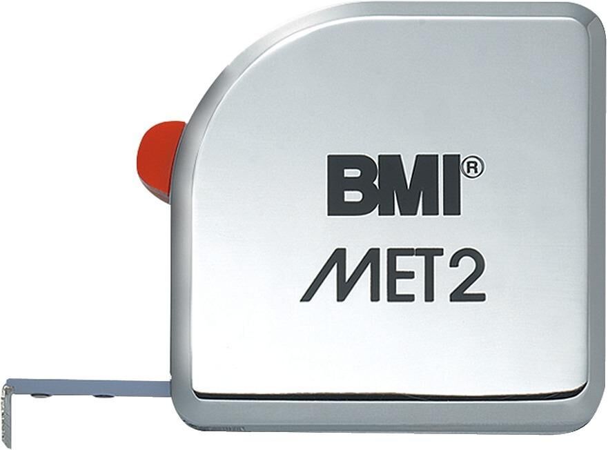 BMI Taschenbandmaß MET 3m x 13mm Produktbild BMI Taschenbandmaß MET 3m x 13mm