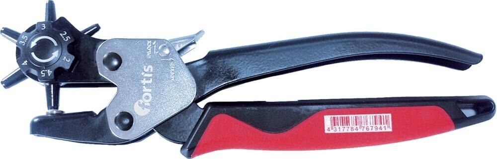 Fortis Hebel-Revolverlochzange 225mm Produktbild Fortis Hebel-Revolverlochzange 225mm