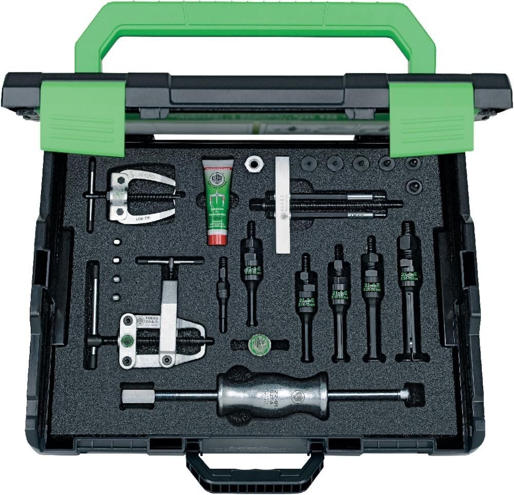 Kukko Universal-Abzieher-Satz 8-40mm Systemkoffer Produktbild Kukko Universal-Abzieher-Satz 8-40mm Systemkoffer