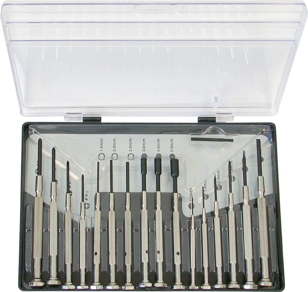 Uhrmacherschraubendreher Satz 16tlg. Produktbild Uhrmacherschraubendreher Satz 16tlg.