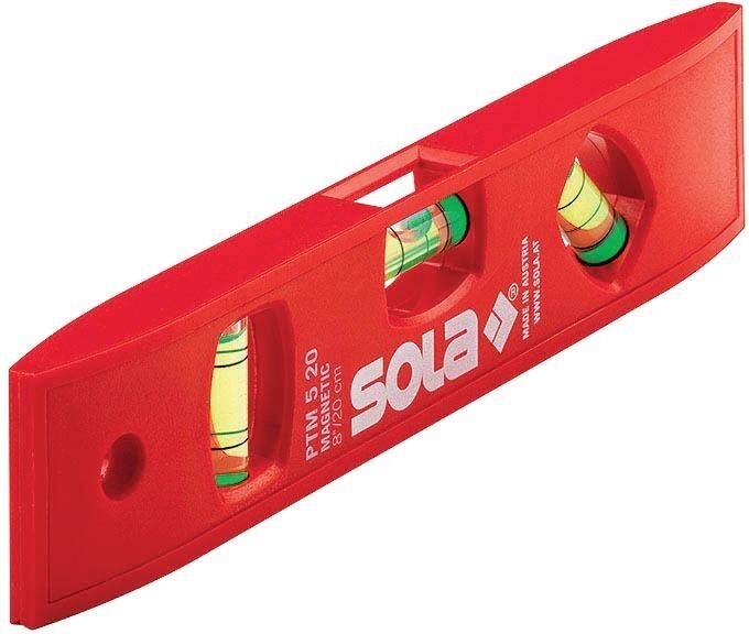 Sola Wasserwaage Kunststoff PTM 5 20 magn. Produktbild Sola Wasserwaage Kunststoff PTM 5 20 magn.