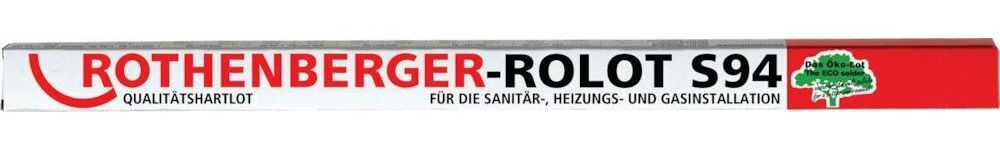 ROTHENBERGER Hartlot Rolot 2x2x500mm 1kg Karton ROTHENBERGER Hartlot Rolot 2x2x500mm 1kg Karton