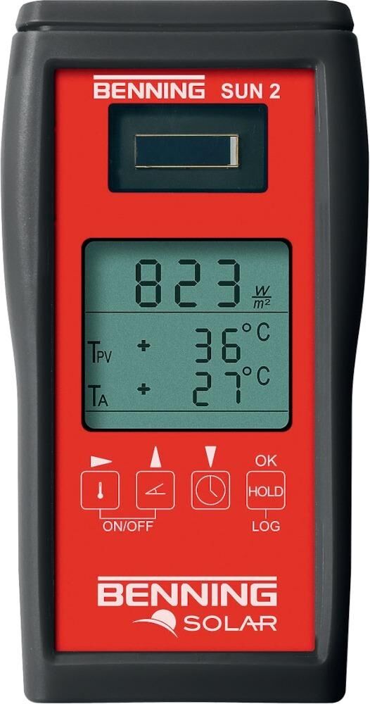 Benning Einstrahlungs-und Temperatur-Messgerät SUN 2 Produktbild Benning Einstrahlungs-und Temperatur-Messgerät SUN 2