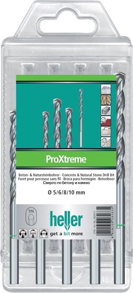 Heller Betonbohrer ProXtreme 4/5/6/8/10mm Produktbild Heller Betonbohrer ProXtreme 4/5/6/8/10mm