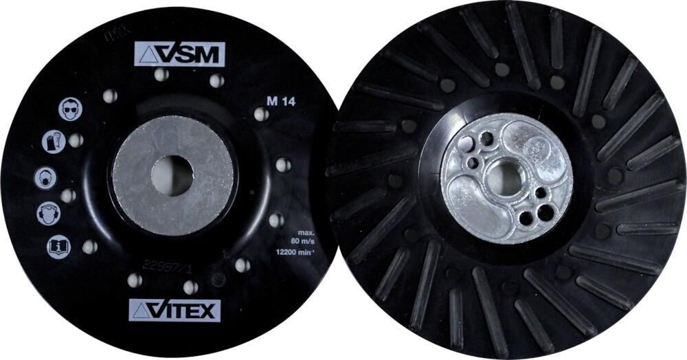 VSM Stützteller m. Kühlrippen180mm M14 Produktbild VSM Stützteller m. Kühlrippen180mm M14
