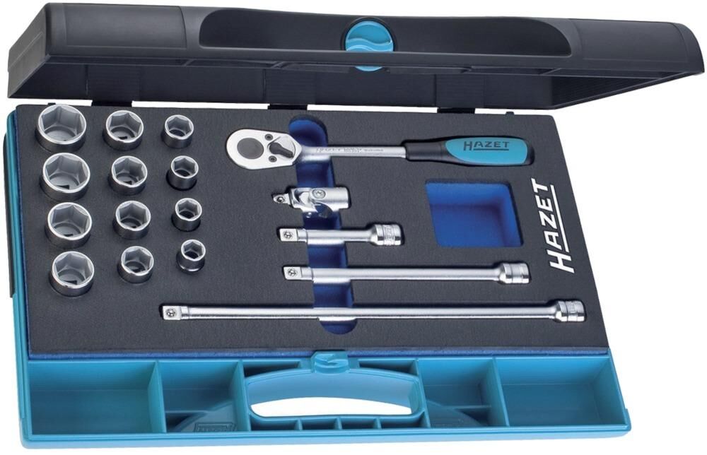 Hazet Steckschlüsselgarnitur 3/8" 17tlg. 880/17 Produktbild Hazet Steckschlüsselgarnitur 3/8" 17tlg. 880/17