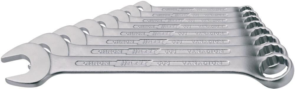 Hazet Ringmaulschlüssel Satz DIN3113B17tlg. 7-27mm Produktbild Hazet Ringmaulschlüssel Satz DIN3113B17tlg. 7-27mm