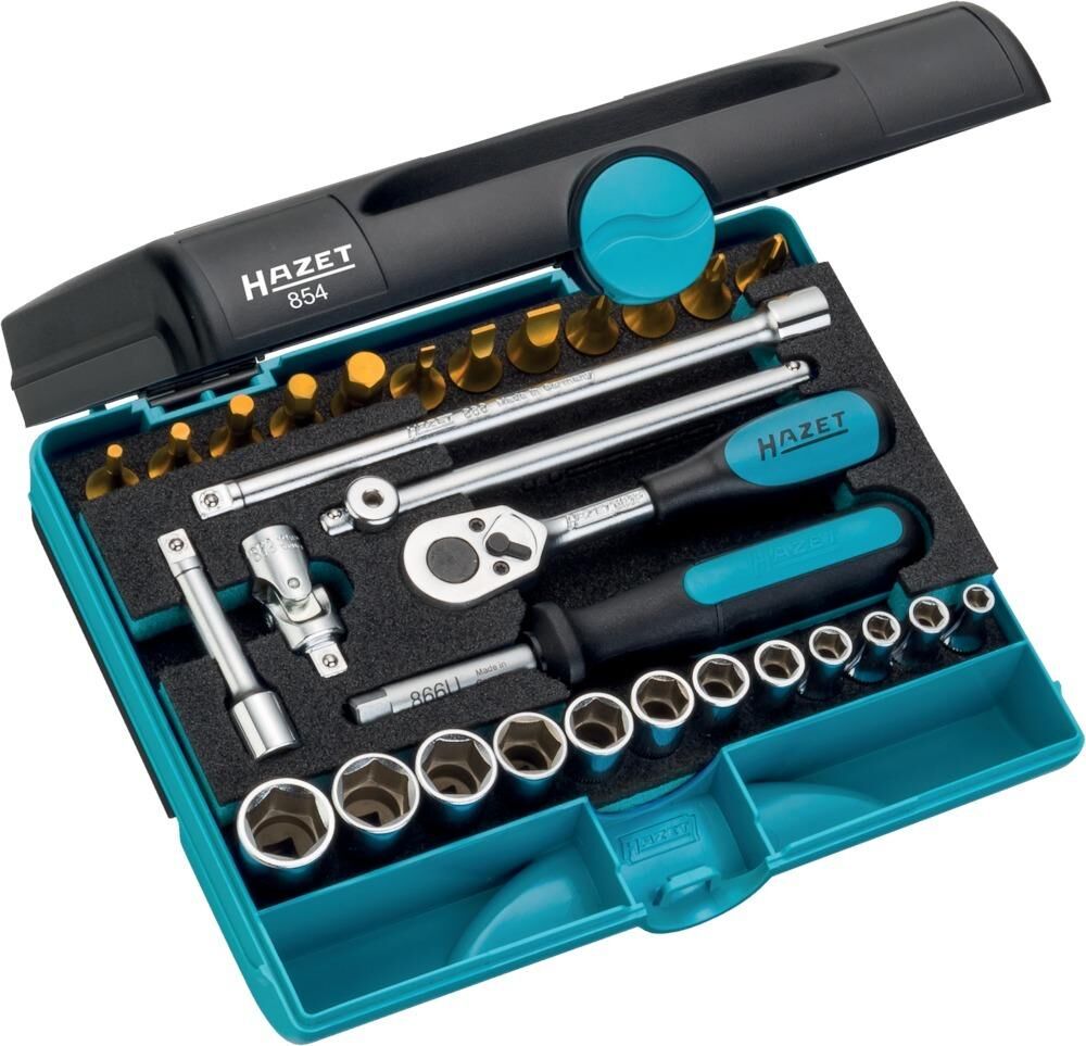 Hazet Steckschlüsselgarnitur 1/4" 30tlg. Produktbild Hazet Steckschlüsselgarnitur 1/4" 30tlg.