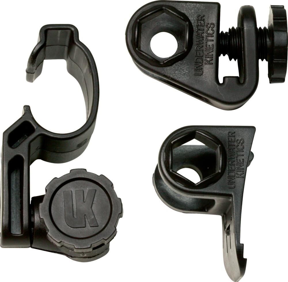 UK Helmhalterung Universal aus Kunststoff 3-teilig Produktbild UK Helmhalterung Universal aus Kunststoff 3-teilig