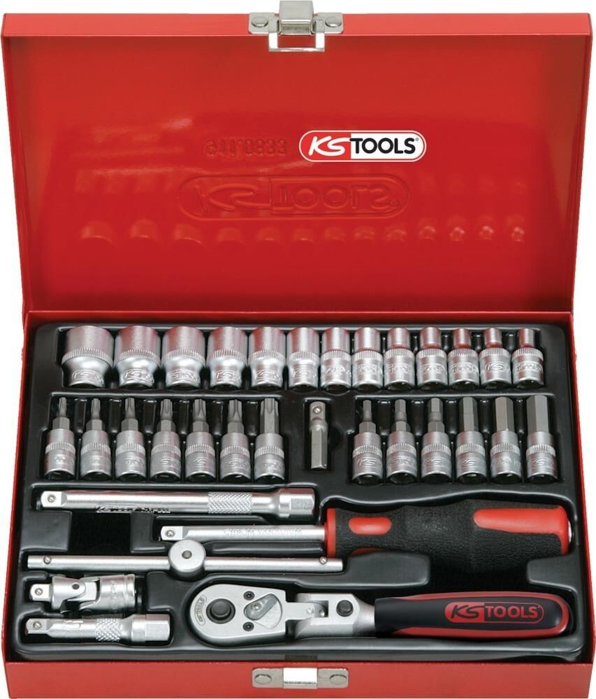 KS Tools Steckschlüsselgarnitur 1/4" 33-tlg. Produktbild KS Tools Steckschlüsselgarnitur 1/4" 33-tlg.