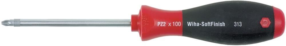 Wiha Kreuzschlitz Schraubendreher SF PZ 2 x 100mm Produktbild Wiha Kreuzschlitz Schraubendreher SF PZ 2 x 100mm