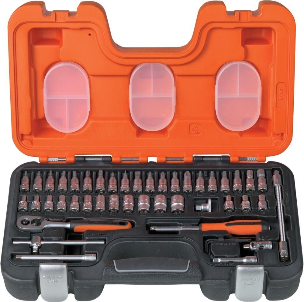 Bahco Steckschlüssel-Satz 1/4" 46tlg. Produktbild Bahco Steckschlüssel-Satz 1/4" 46tlg.