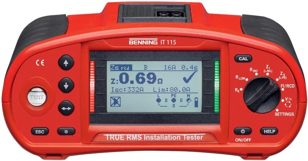 Benning Installationsprüfgerät IT 115 Produktbild Benning Installationsprüfgerät IT 115