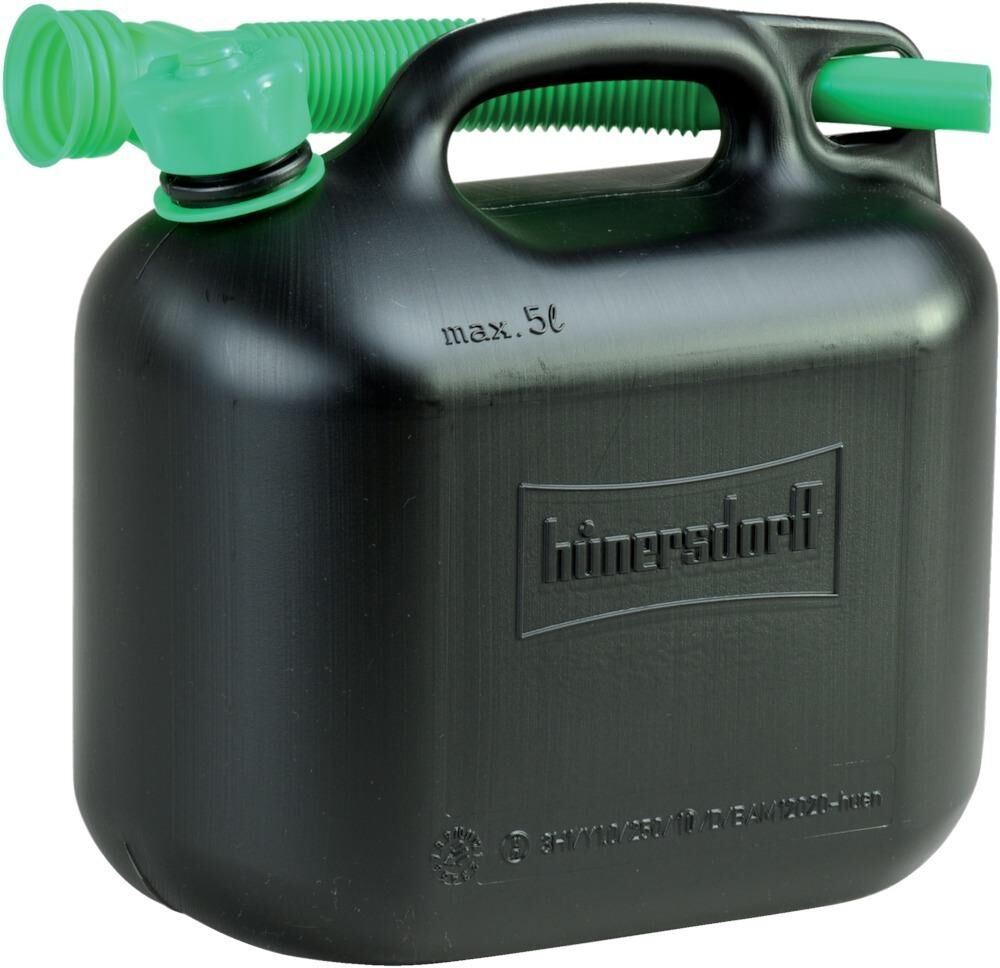Hünersdorff Benzinkanister 5 Liter schwarz Produktbild Hünersdorff Benzinkanister 5 Liter schwarz