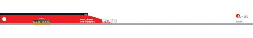 Fortis Bügelsägeblatt Feinzahn. 610mm Produktbild Fortis Bügelsägeblatt Feinzahn. 610mm