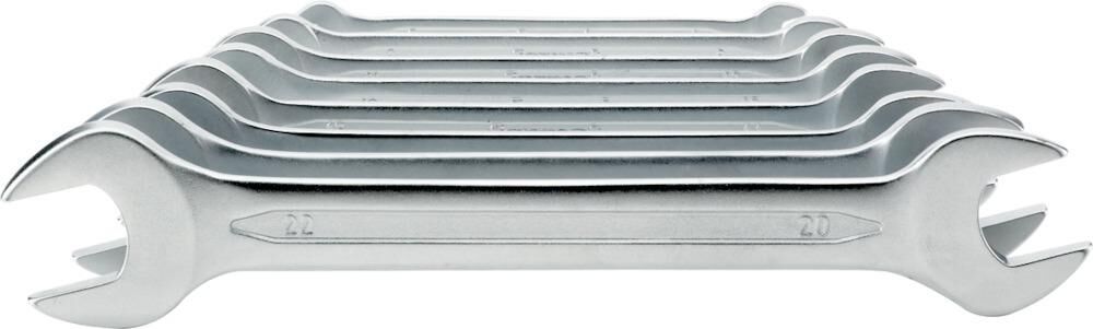 Fortis Doppelmaulschüssel-Stz.D3110 8tlg. 6-22mm Produktbild Fortis Doppelmaulschüssel-Stz.D3110 8tlg. 6-22mm