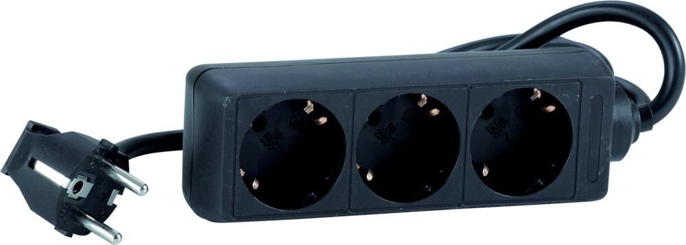 Hedi Steckdosenleiste IP201,4m 3-fach H05VV-F3G1,0 Produktbild Hedi Steckdosenleiste IP201,4m 3-fach H05VV-F3G1,0