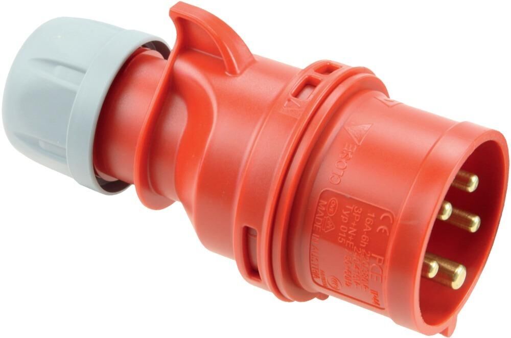 CEE-Stecker 16A IP445-polig 6 h 400 V CEE-Stecker 16A IP445-polig 6 h 400 V