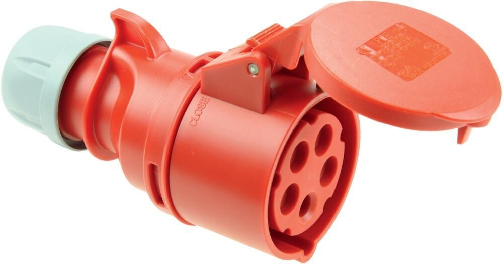 CEE-Kupplung 16A IP445-polig 6 h 400 V CEE-Kupplung 16A IP445-polig 6 h 400 V