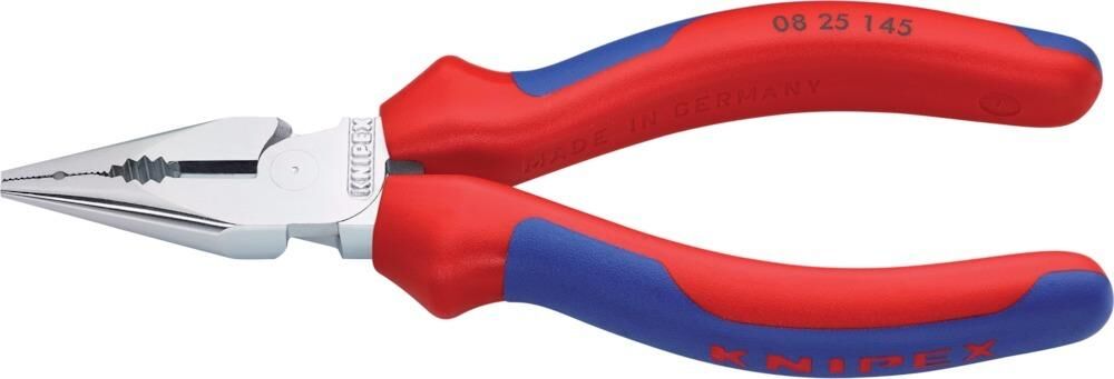 Knipex Spitzkombizange verchr. 145mm m.M.K.Griff Produktbild Knipex Spitzkombizange verchr. 145mm m.M.K.Griff