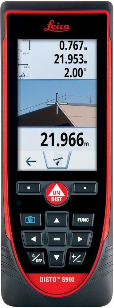 Leica Handlasermeter DISTO S 910 Produktbild Leica Handlasermeter DISTO S 910