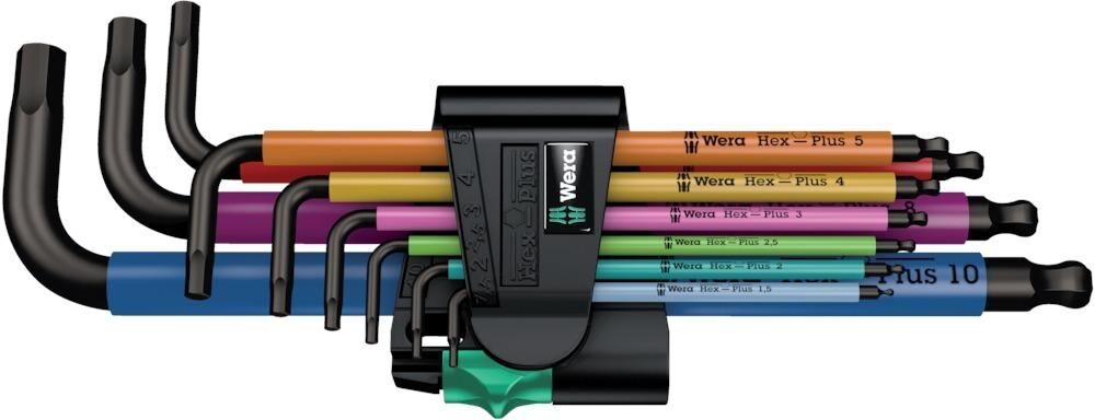 Winkelschraubendreher-Satz 950 SPKL/9 SM N Multicolour Produktbild Winkelschraubendreher-Satz 950 SPKL/9 SM N Multicolour