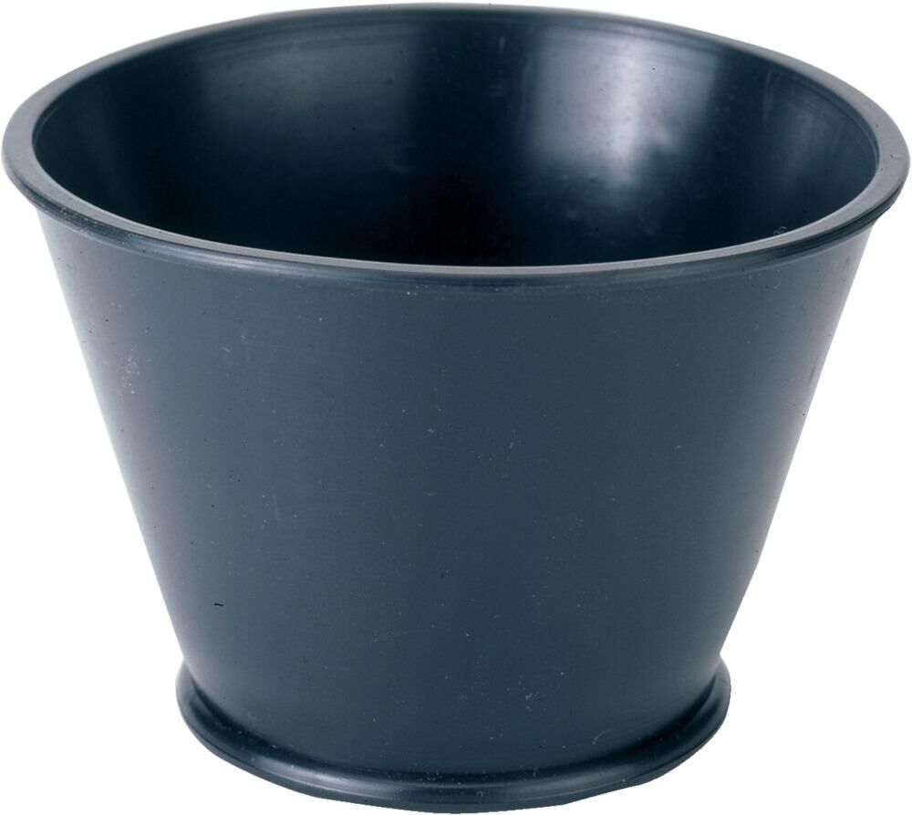 Pariere PVC-Gipsbecher schwarz Gr.8 konisch Produktbild Pariere PVC-Gipsbecher schwarz Gr.8 konisch