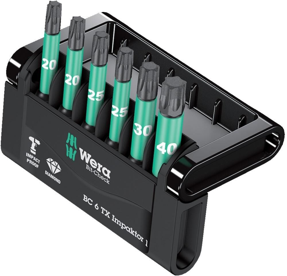 Wera Bit-Check 6 TX Impaktor 1 Produktbild Wera Bit-Check 6 TX Impaktor 1
