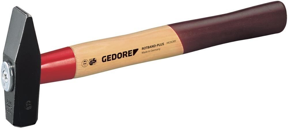 Gedore Schlosserhammer Hickory 1000g Rotband Produktbild Gedore Schlosserhammer Hickory 1000g Rotband