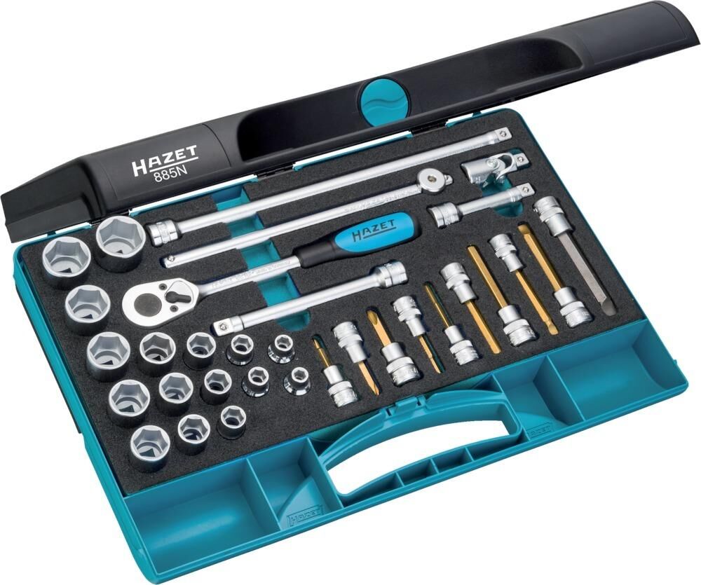 Hazet Steckschlüsselgarnitur 3/8" 32tlg. 885N Hazet Steckschlüsselgarnitur 3/8" 32tlg. 885N