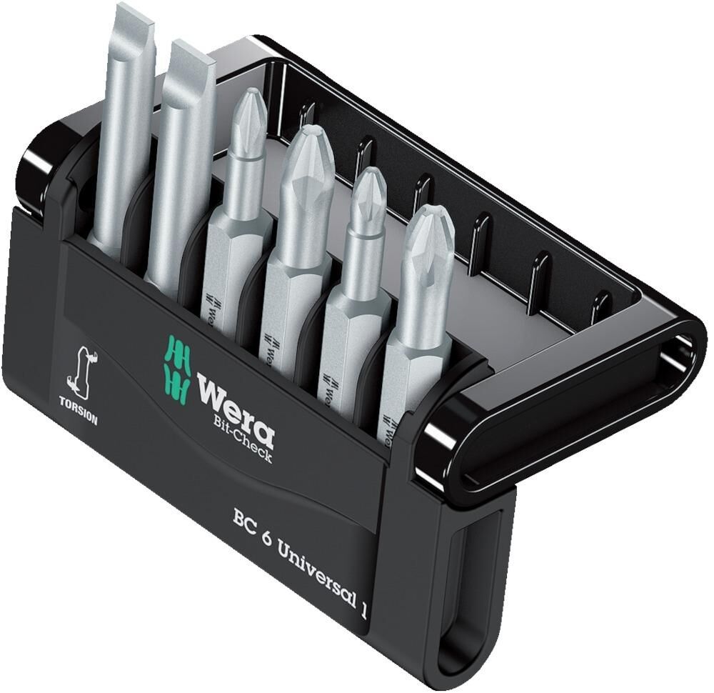 Wera Bit-Check 6 Universal 1 Produktbild Wera Bit-Check 6 Universal 1