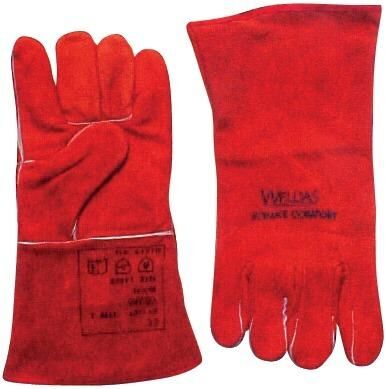 Weldas Schweißerhandschuh rot Gr. XL Produktbild Weldas Schweißerhandschuh rot Gr. XL
