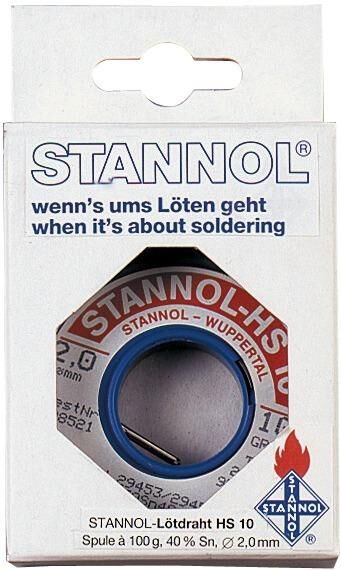 Stannol Bastlerlot Nr.940023SB 100g Produktbild Stannol Bastlerlot Nr.940023SB 100g