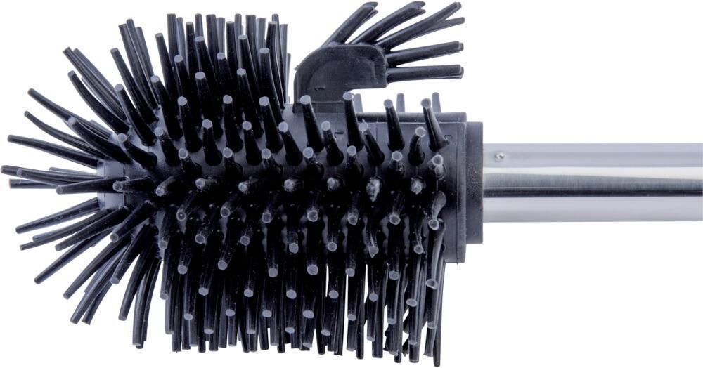 Wenko Silikon-Ersatzbürste Randreiniger Edelstahl Produktbild Wenko Silikon-Ersatzbürste Randreiniger Edelstahl
