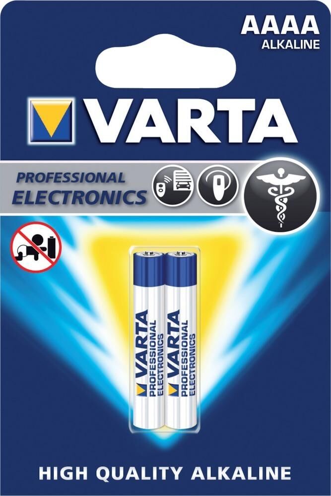 VARTA Electronics AAAA 2er BLI Produktbild VARTA Electronics AAAA 2er BLI
