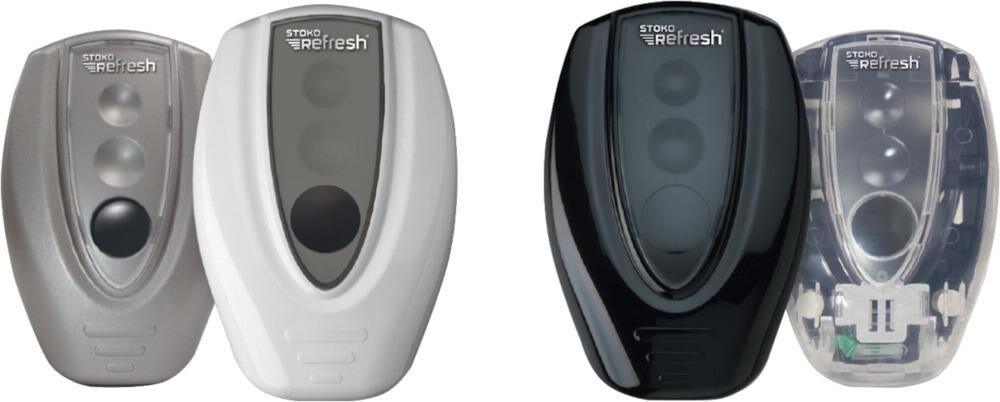 Spender Stoko Refresh für 500 ml Fl., weiß Produktbild Spender Stoko Refresh für 500 ml Fl., weiß