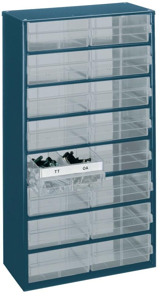 Raaco Schubladenmagazin Typ 1216-04 blau Raaco Schubladenmagazin Typ 1216-04 blau