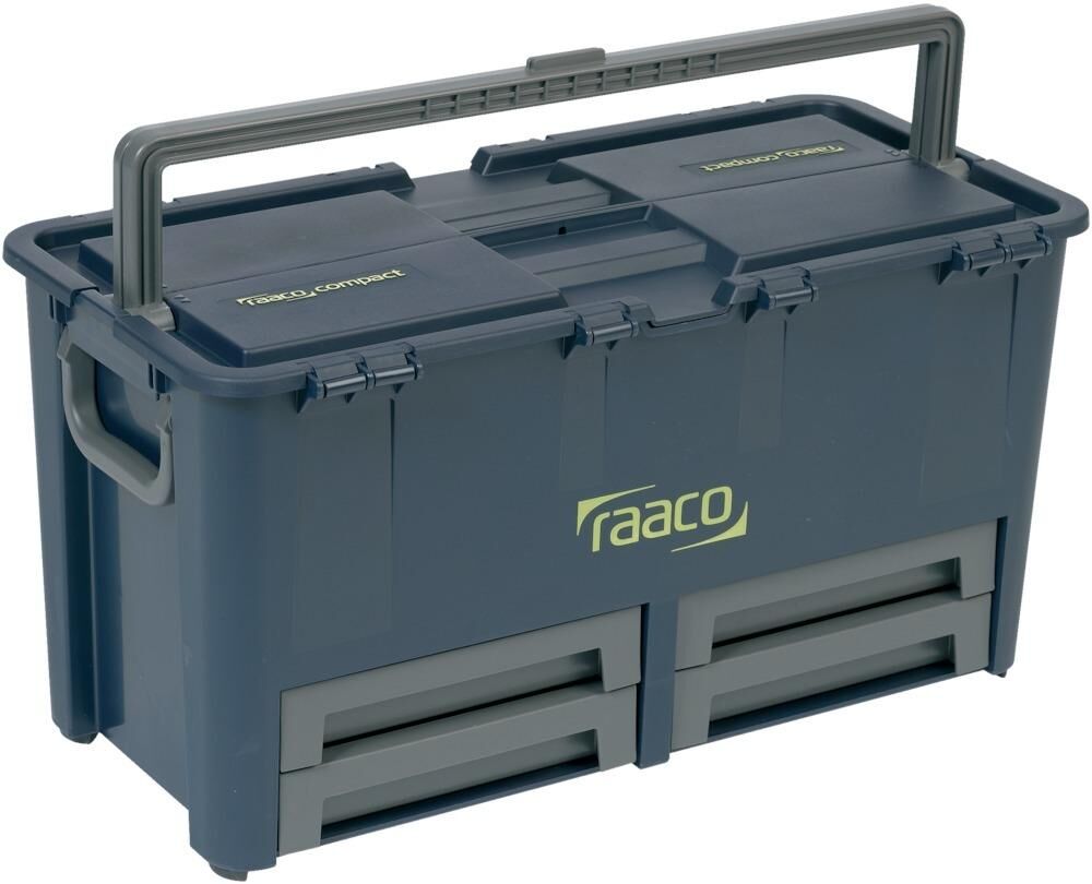 Raaco Werkzeugkoffer Compact 62 blau Produktbild Raaco Werkzeugkoffer Compact 62 blau