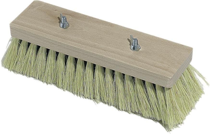 Nölle Teerschrubber 23 cm PET m. 2 Flügelschrauben Produktbild Nölle Teerschrubber 23 cm PET m. 2 Flügelschrauben bild 2