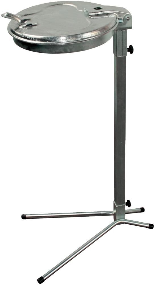 Müllsackständer 70-120 l mit vzkt. Stahldeckel Produktbild Müllsackständer 70-120 l mit vzkt. Stahldeckel