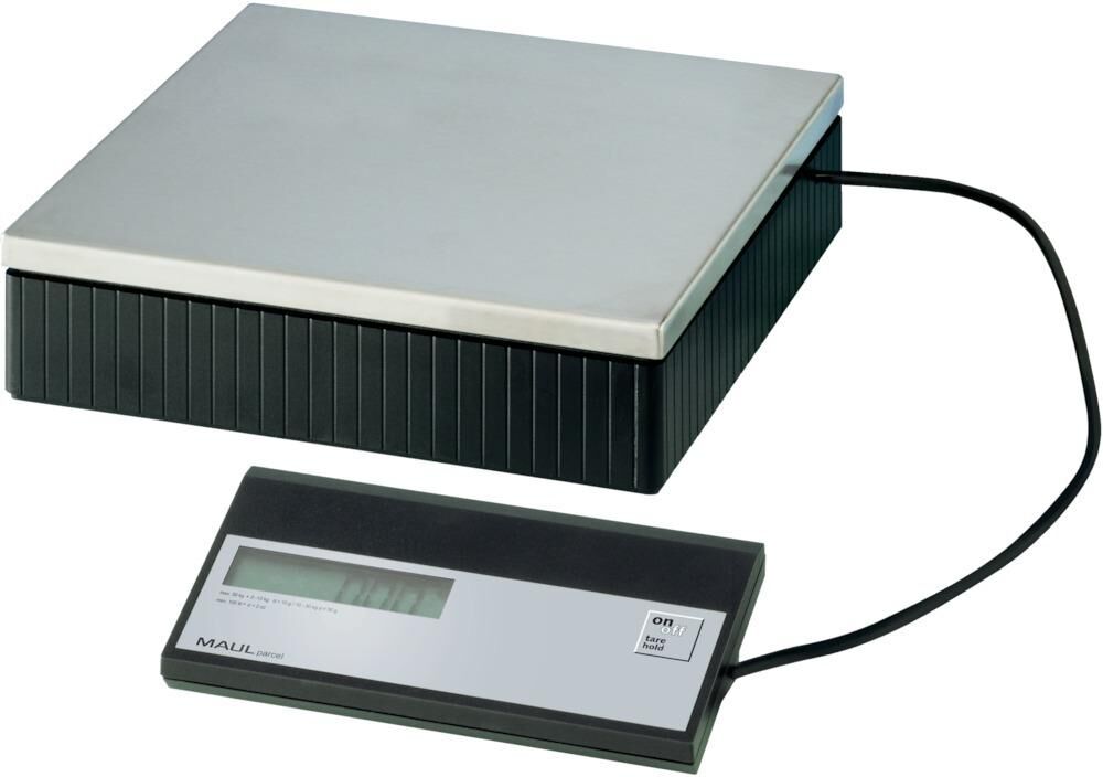 Paketwaage 50 kg schwarz Produktbild Paketwaage 50 kg schwarz