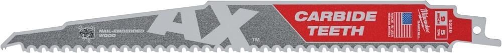 Milwaukee Säbelsägeblatt Demontage THE AX HM 230x5mm Produktbild Milwaukee Säbelsägeblatt Demontage THE AX HM 230x5mm