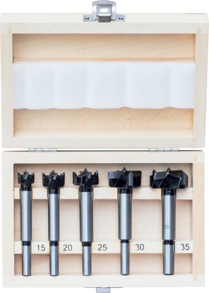Fortis Kunstbohrer Satz HW 5tlg. 15-35mm Produktbild Fortis Kunstbohrer Satz HW 5tlg. 15-35mm