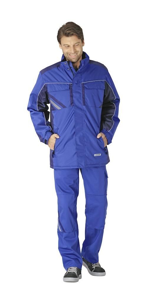 Planam Winterjacke Highline kornblau Gr. S Produktbild Planam Winterjacke Highline kornblau Gr. S