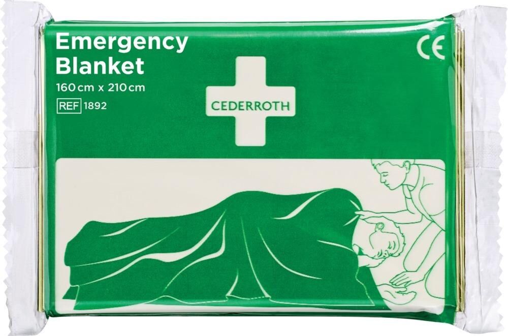 Cederroth  Rettungsdecke 160 x 210 cm Produktbild Cederroth  Rettungsdecke 160 x 210 cm